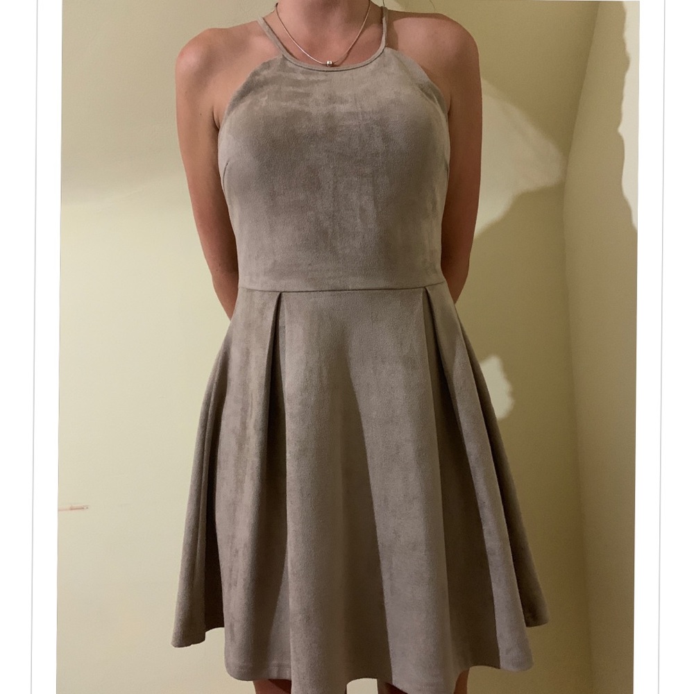 Tan dress